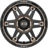 Alloy wheel 20x10 ET-18 6x139.7 XD840 Spy II Satin Black/Dark Tint XD Series