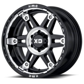   Alumínium felni 17x8 ET18 6x139,7 XD840 Spy II Gloss Black Machined XD Series