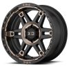 Alloy wheel 17x8 ET18 6x139.7 XD840 Spy II Satin Black/Dark Tint XD Series