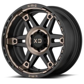   Alumínium felni 17x8 ET18 6x139,7 XD840 Spy II Satin Black/Dark Tint XD Series