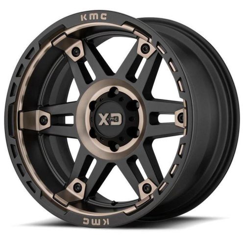 Alloy wheel 17x8 ET18 6x139.7 XD840 Spy II Satin Black/Dark Tint XD Series