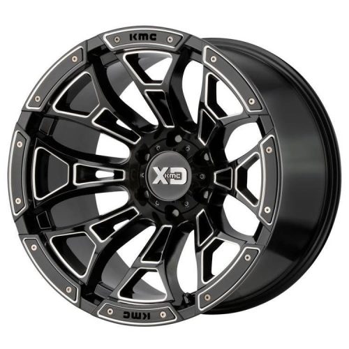 Alloy wheel 20x10 ET-18 6x139.7 XD841 Boneyard Gloss Black Milled XD Series