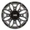 Alloy wheel 20x10 ET-18 6x139.7 XD841 Boneyard Gloss Black Milled XD Series