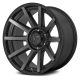 Alloy wheel 20x10 ET-18 6x139.7 XD847 Outbrake Satin Black/Gray Tint XD Series