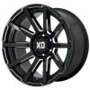Alloy wheel 22x10 ET-18 6x139.7 XD847 Outbreak Gloss Black Milled XD Series