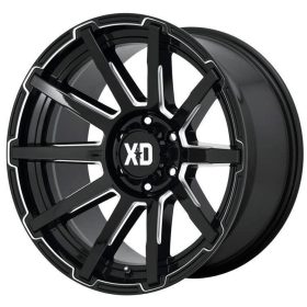   Alumínium felni 22x10 ET-18 6x139,7 XD847 Outbreak Gloss Black Milled XD Series