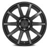 Alloy wheel 22x10 ET-18 6x139.7 XD847 Outbreak Satin Black XD Series