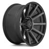 Alloy wheel 22x10 ET-18 6x139.7 XD847 Outbreak Satin Black XD Series