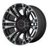 Alloy wheel 20x9 ET18 6x139.7/6x135 XD851 Monster Satin Black/Gray Tint XD Series
