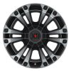 Alloy wheel 20x9 ET18 6x139.7/6x135 XD851 Monster Satin Black/Gray Tint XD Series