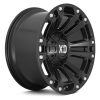 Alumínium felni 20x9 ET0 6x139,7/6x135 XD851 Monster Satin Black XD Series