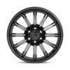Alumínium felni 20x10 ET-18 6x139,7 XD855 Luxe Gloss Black Machined W/ Gray Tint XD Series