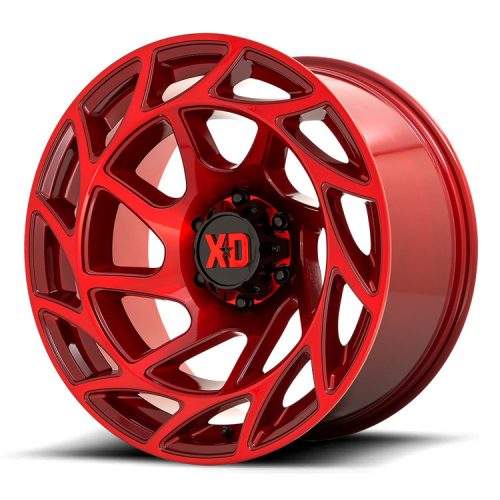 Alloy wheel 20x10 ET-18 6x139.7 XD860 Onslaught Candy Red XD Series