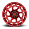 Alloy wheel 20x10 ET-18 6x139.7 XD860 Onslaught Candy Red XD Series