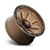 Alumínium felni 20x9 ET0 6x139,7 XD863 Matte Bronze W/ Black LIP XD Series