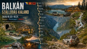 Őszi Balkáni Kaland 2026.10.23. - 10.31.