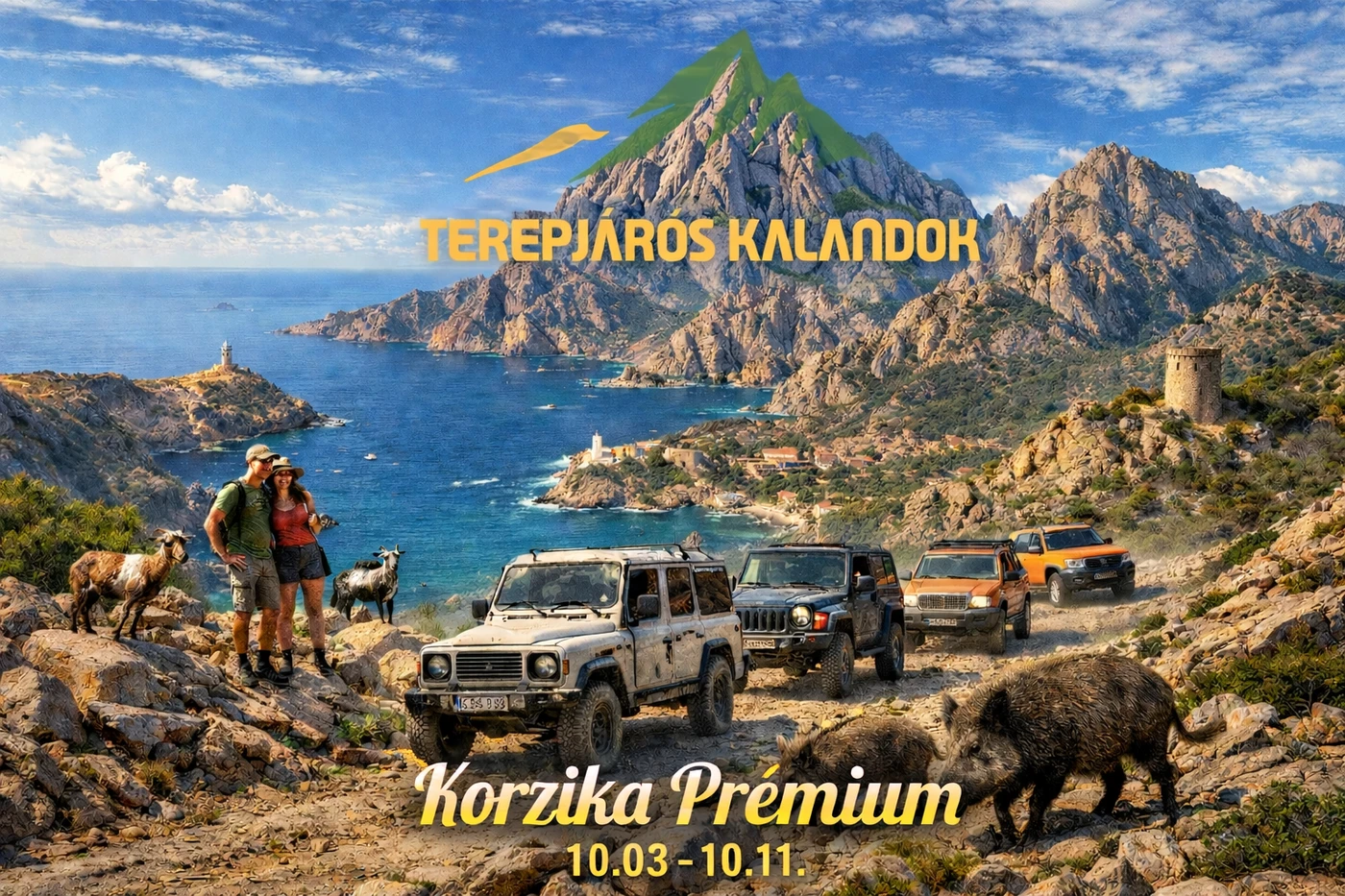 Korsika Prémium Kaland